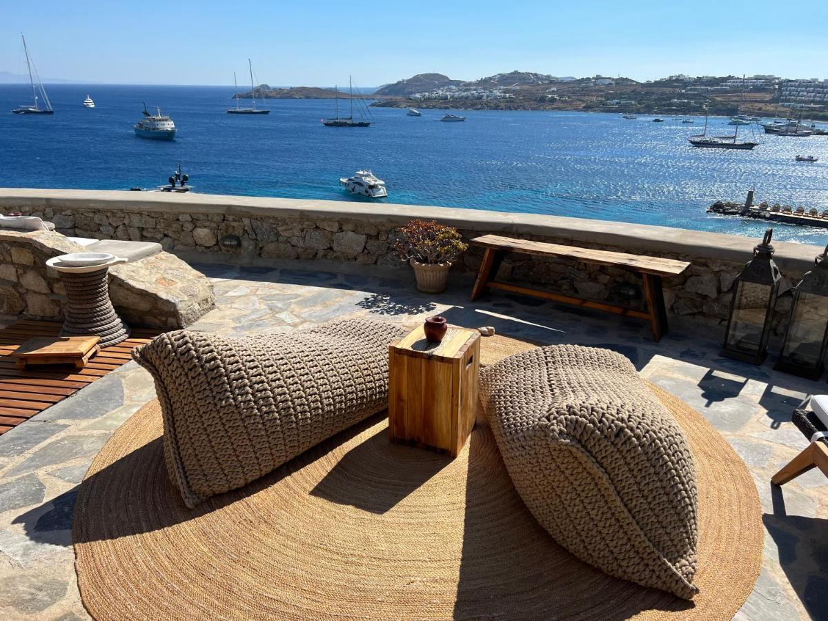 Beachfront Mykonos Guest House Ornos (Mykonos) Exterior foto
