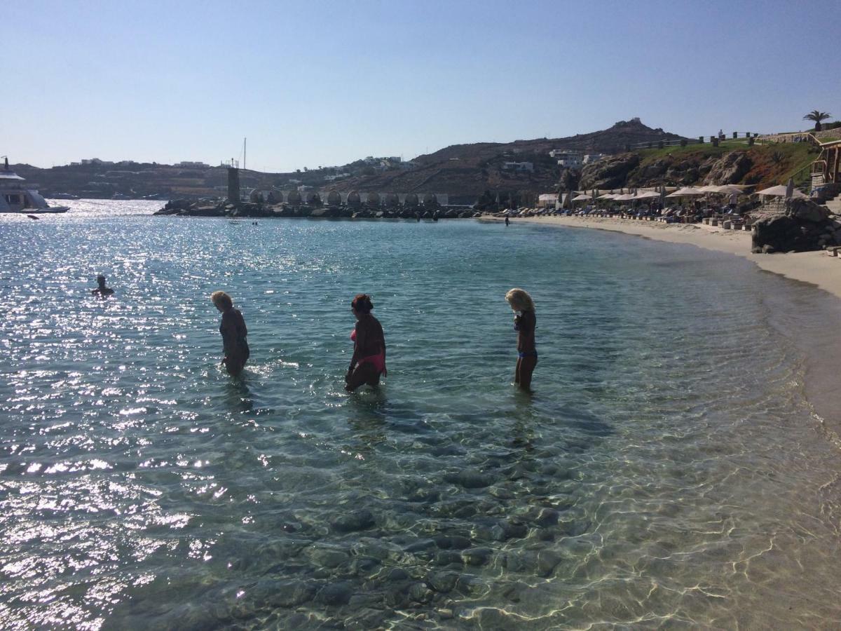 Beachfront Mykonos Guest House Ornos (Mykonos) Exterior foto